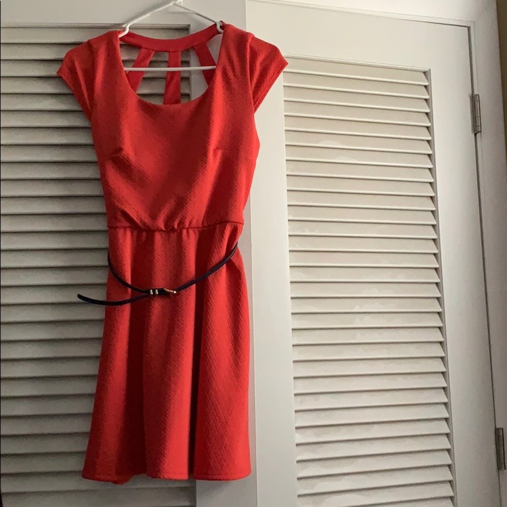 EUC Belted dress